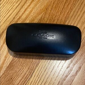 Coach Classic Black Eyeglass Case